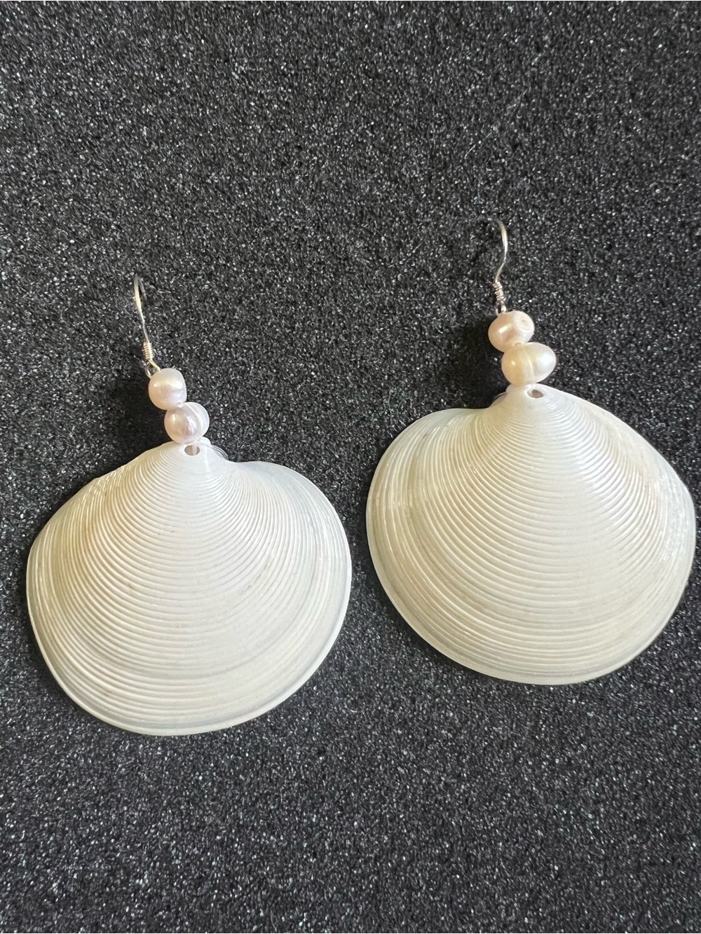Sterling silver Sea Shell Earrings